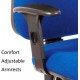 Ergo Deluxe Heavy Duty 160KG Fabric Visitor Chair